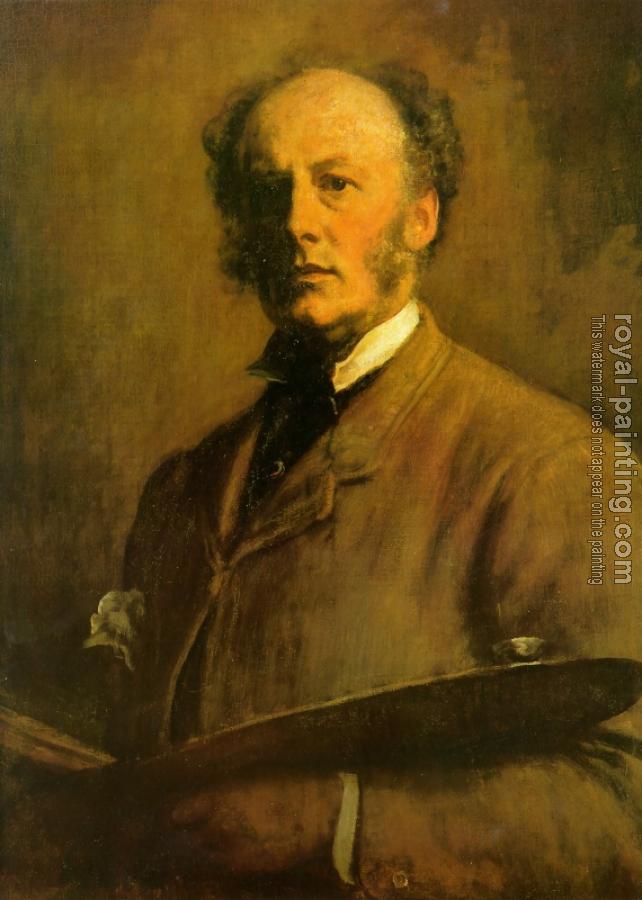 Sir John Everett Millais : self portrait